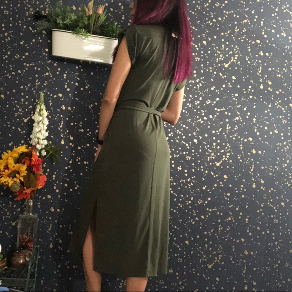 Michael Kors olive green dress 💚 - Picture 2 of 8